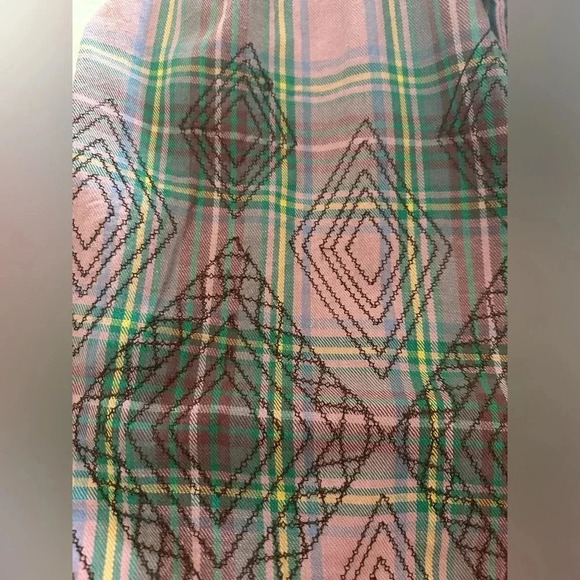 Ivy Jane Passion For Plaid Top. Size Small - Picture 4 of 6